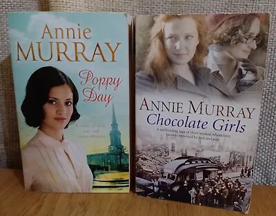 Annie Murray Books Chocolate Girls & Poppy Day  • £5.48