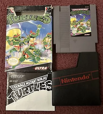 Teenage Mutant Ninja Turtles TMNT Nintendo Entertainment System NES Complete CIB • $39.99