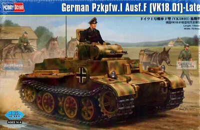 HBS83805 1:35 Hobby Boss German Panzer Pzkpfw.I Ausf. F (VK 18.01)-Late • $51.24