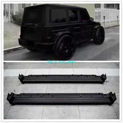 Fit For Mercedes Benz G Class W464 G500 G63 Black Running Board Sideskirts Step • $599.99