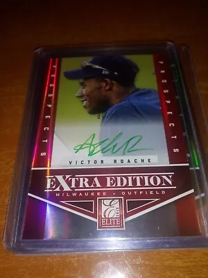 Victor Roache 2012 Panini Elite Extra Edition Autograph #d 6/10 • $9.99