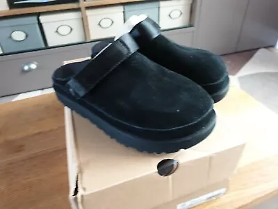 Unisex UGG Goldenstar Slingback Clog Black Uk 9/10 Euro 43 • £84.99