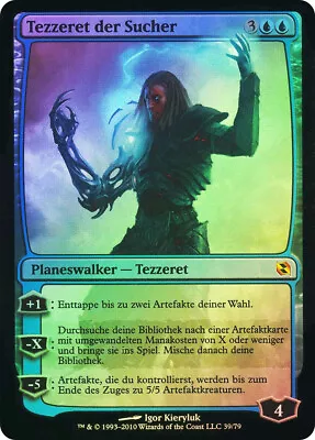 MTG German FOIL Tezzeret The Seeker  - Duel Decks: Elspeth Vs. Tezzeret • $7.69