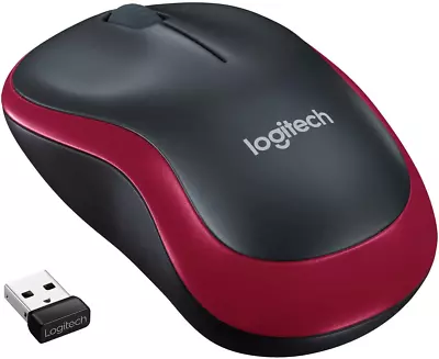 Logitech M185 Wireless Mouse 2.4GHz With USB Mini Receiver 12-Month Battery - • £12.96