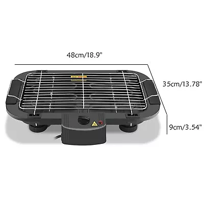 £22.22 • Buy Electric Teppanyaki Table Top Grill Griddle BBQ Barbecue Hot Plate L / XL
