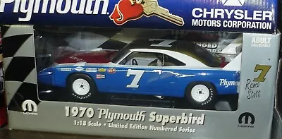 1/18  1970 Plymouth Superbird    Ramo Scott's  # 7  • $159.95