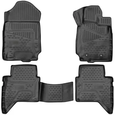$83.44 • Buy Tailored Rubber Car Floor Mats Tray 3D Heavy Duty For FORD RANGER D CAB 2019 ON