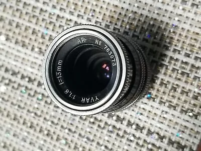 Kern Paillard Yvar F/1.8 13mm AR D Mount Cine Movie Camera Lens Bolex • $49