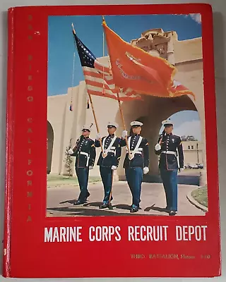 Marine Corps Recruit Depot San Diego CA Yearbook 3rd Battalion Platoon 330 1961 • $39.99