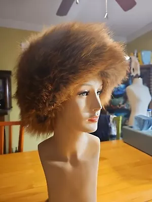 Beautiful Vintage FOX Fur Hat From  EXCELLENT  • $59