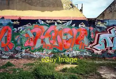 £2 • Buy Photo 6x4 - Graffiti Street Art Brighton Hove 1998-2003 Graphotism Pic 180