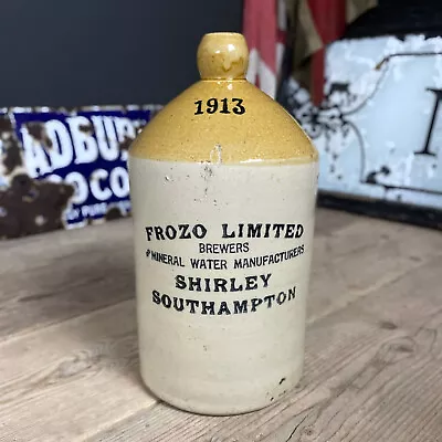 SOUTHAMPTON Antique Frozo Brewers Ltd Shirley - Flagon. #No28Antiques #Somerset • £80