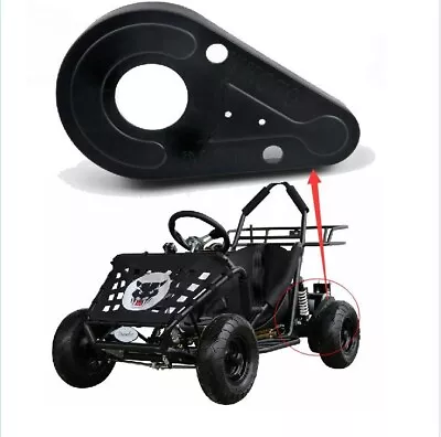 Black Drive Chain Guard Cover Buggy ATV Quad GoKart Chain Cover Scooter 4Wheeler • $15.45