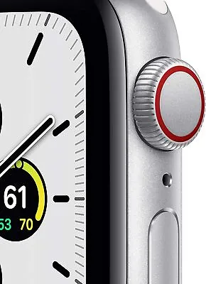 Apple Watch Series 8 GPS + LTE W/ 41MM Silver Aluminum Case & White Sport Band • $197.96