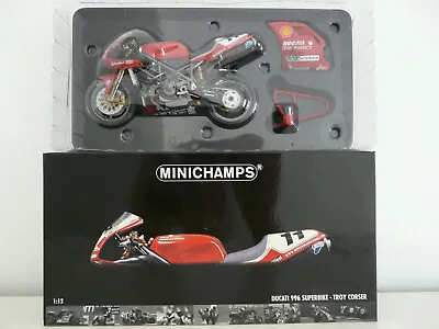 Minichamps 1:12 Troy Corser 1999 Signed Ducati 996 122991201  • £599.99