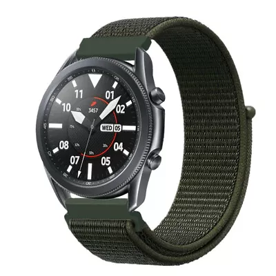 20mm 22mm Nylon Sport Loop Watch Band Strap For Samsung Galaxy Watch 6 /5 /4 / 3 • $9.99