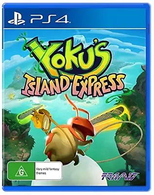 Yokus Island Express Modern Fun Pinball Style Rare Game Sony Playstation 4 PS4 • $42