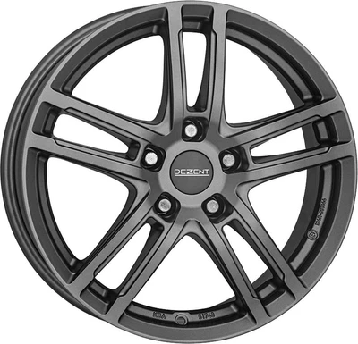 $493.77 • Buy Dezent Wheels TZ Graphite 6.5Jx17 ET39 5x100 For Audi A1 A2 A3 17 Inch Rims
