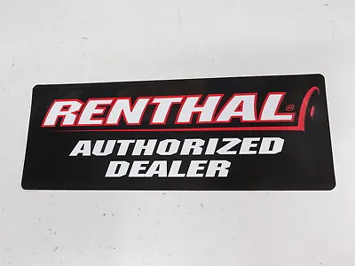 Renthal Authorized Dealer Sticker 12 X 4.5  (Decal MX Motocross Sponsor Chain) • $8