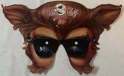 1987 Movie Theater Promo TEEN WOLF TOO Cardstock Giveaway Mask • $13.46