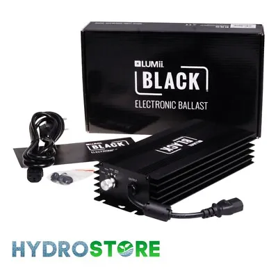 £58.97 • Buy LUMii Black 600w Electronic Digital Dimmable Ballast. Hydroponics. Lumi Lighting