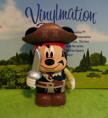 DISNEY Vinylmation 3  Park Set 1 Pirates Of Caribbean Mickey Mouse Jack Sparrow • $6.99