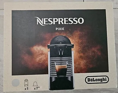 Nespresso Pixie Coffee MachineAluminium BlackNespresso Warranty. Over 350 Sold • £129.99