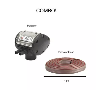 Melasty Cow Pulsator 60/40 And 8FT Pulsator Hose For Milking Machine COMBO • $50