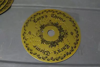 New  Lara's Theme  Metal Disc 4.75  (4 3/4 ) Music Box Disk • $14.99