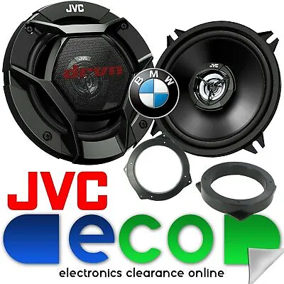 BMW Mini Cooper 2001-2006 JVC 13cm 520 Watts Front Door Car Speakers & Brackets • £34.95