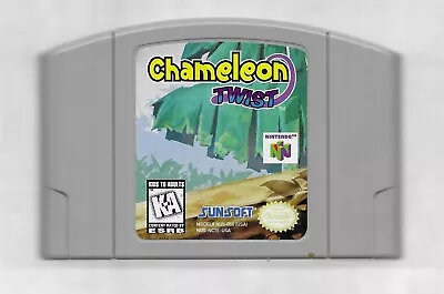 CHAMELEON TWIST Nintendo 64 Cart Only • $29.16