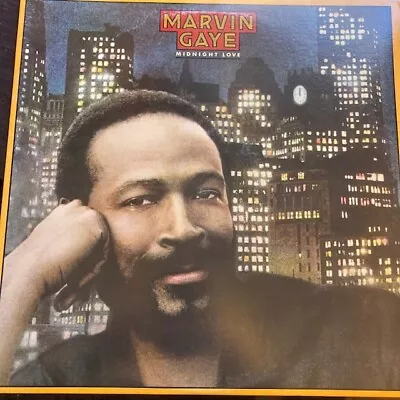 Marvin Gaye - Midnight Love LP (1982) Columbia - FC 38197.  VG++/VG+ • $9.50