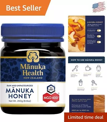 Aromatic UMF 13+ Manuka Honey 400+ MGO - Earthy Sweetness Superfood Delight • $74.09