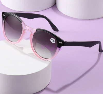 £6.43 • Buy HOT - Mens Women's Magnifying Eyeglasses Sunglasses Tinted Gray Reading Glasses