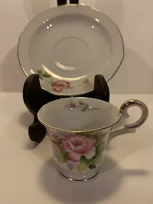 Vintage Demitasse Cup & Saucer UCAGCO China Occupied Japan Gold Set • $13.85