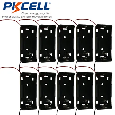 10pcs 1.5V Storage Box UM2 C Cell Battery Holder Case UL1007 With Wire Leads • $11.99
