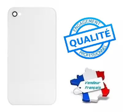 Back Cover/Battery Cover White For Apple IPHONE 4/IPHONE 4s • £5.61