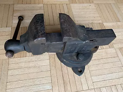 Vintage PARKER VISE TROJAN No.723 Machinist Vise 3-1/2 Jaws • $150