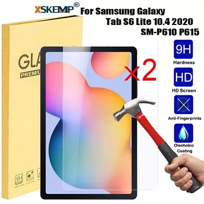 2x HD Screen Protector Samsung Galaxy Tab S7 S8 S6 S5e S4 S3 A7 A8 Tablet GLASS • $21.31