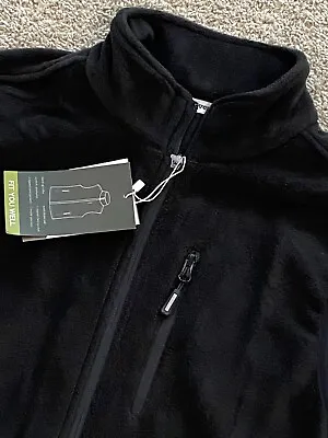 Outdoor Ventures Fleece Vest Mens Size Medium Black • $24