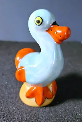 Vintage Blue Duck Pelican Salt & Pepper Shaker Made In Japan Cork Stopper • $8.72