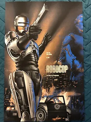 Robocop Variant Movie Poster By Martin Ansin Mondo Print Limited Edition • $99.99