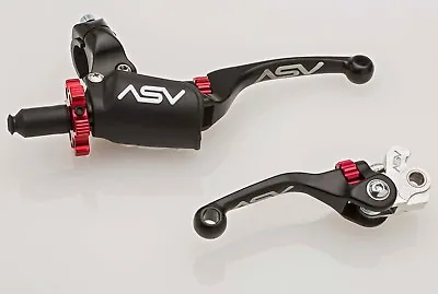 ASV F4 Lever Set Pro Pack Black Long Yamaha Banshee 350 Blaster 200 1995-2006 • $230