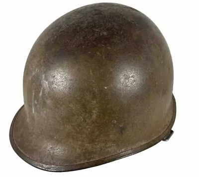 Korean War 1950s Era Motor Wheel Co US Military M1 Helmet Steel Pot “MWA30” Rare • $119.97