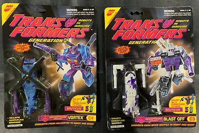 Transformers Vintage 1993 G2 Combaticons Vortex & Blast Off MOSC • $350