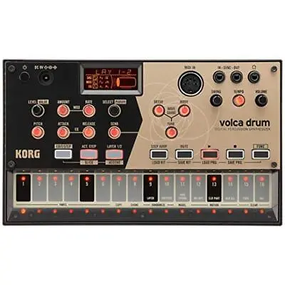 KORG Volca Drum Digital Percussion Synthesizer Rhythm Machine Built-in Speaker • $341.77