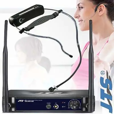 JTS UT Pro Aerobics Headset Wireless Microphone All In One UHF Radio Mic System • £319.95