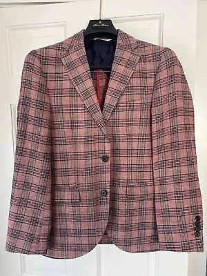 Brooks Brothers Sport Coat Pink Plaid 38S • $75