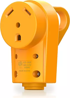 125V 30Amp Heavy Duty RV Female Replacement Receptacle Plug With Ergonomic Handl • $15.44