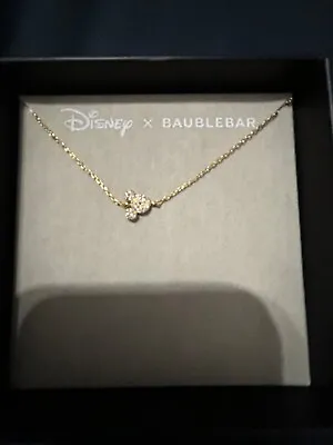 Disney X BAUBLEBAR Mickey Mouse Ears Pendant Necklace NEW • $25